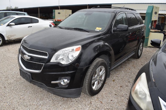 2012 CHEVROLET EQUINOX LT (VIN # 2GNALPEK9C6141845) (SHOWING APPX 136,832 MILES, UP TO THE BUYER TO