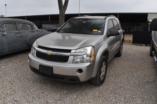 2007 CHEVROLET EQUINOX LS (HALF OF THE KEY BROKE OFF IN IGNITION, CAR STILL STARTS FINE) (VIN # 2CND