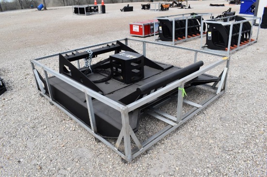 6' SKID STEER HYDRAULIC SHREDDER