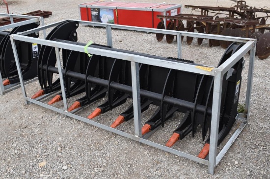 6' SKID STEER GRAPPLE BUCKET