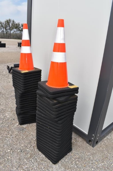 25 - TRAFFIC CONES