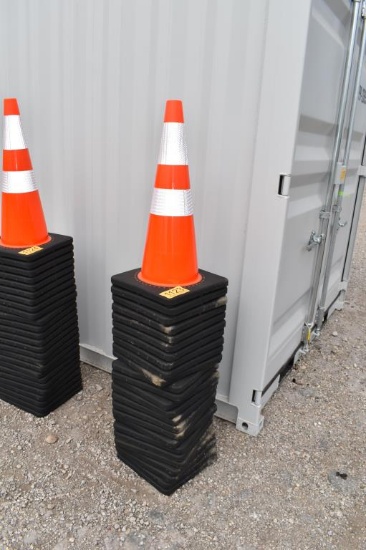 25 - TRAFFIC CONES