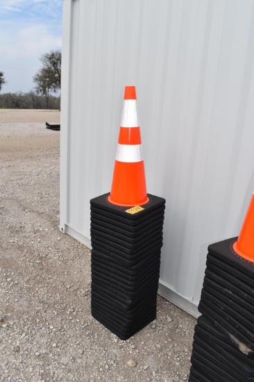 25 - TRAFFIC CONES