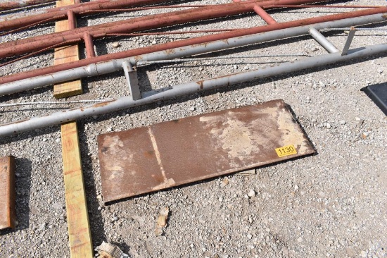 SKID STEER WELD PLATE