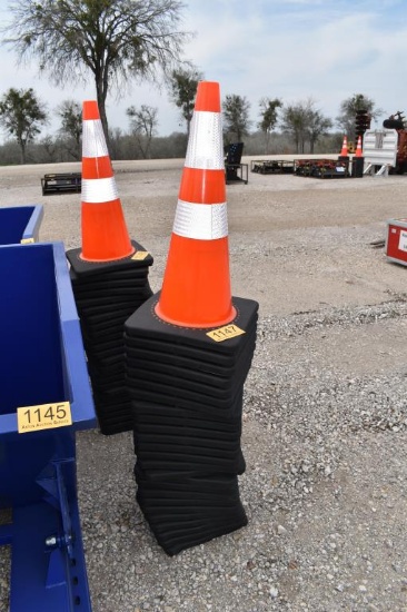 25 - TRAFFIC CONES