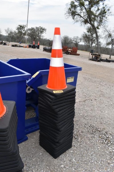25 - TRAFFIC CONES