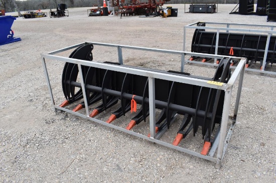6' SKID STEER GRAPPLE BUCKET