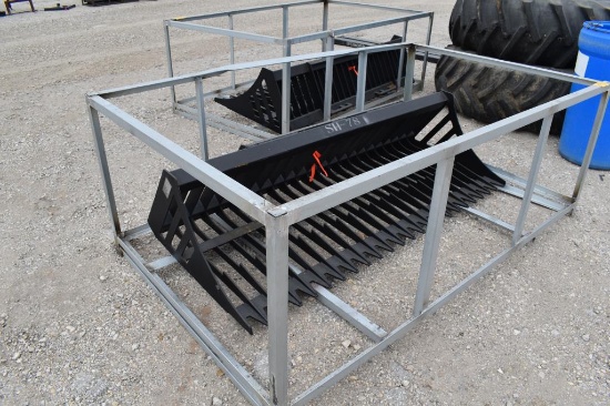 78" SKID STEER ROCK BUCKET