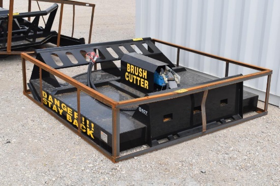 6' SKID STEER HYDRUALIC SHREDDER