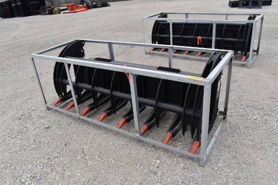 6' SKID STEER GRAPPLE BUCKET