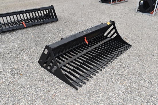 72" SKID STEER ROCK BUCKET