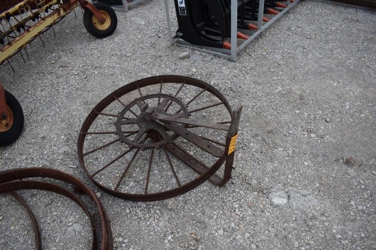 ANTIQUE DRIVE WHEEL