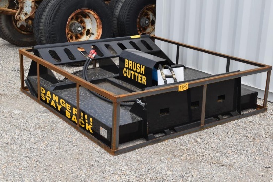 6' SKID STEER HYDRUALIC SHREDDER