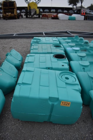 4 - 70 GALLON POLY TANKS