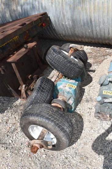 GEAR BOX W/ 4 TIRES