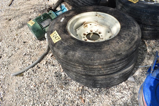2 - 15" TIRES AND RIMS