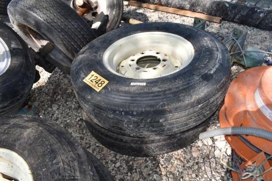2 - 15" TIRES AND RIMS