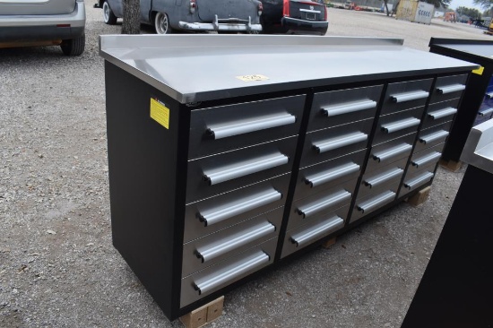 SILVER TOOLBOX (KEY IN THE OFFICE)