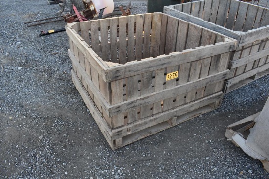 WOODEN CRATE