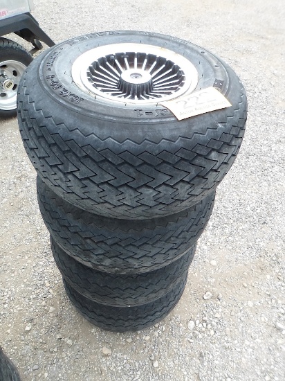 4 - GOLF CART TIRES AND RIMS