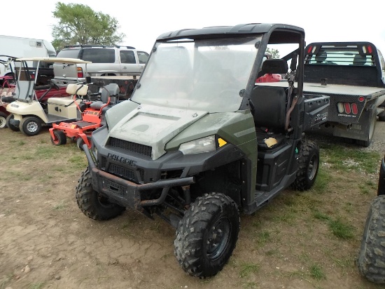 2014 POLARIS RANGER DIESEL (VIN # 4XARTAD19R7364696) (UNKNOWN HOURS, UP TO THE BUYER TO DO THEIR DUE