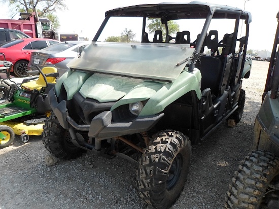 YAMAHA VIKING SIDE BY SIDE (NOT RUNNING) (VIN # 5Y4AMC346GA100451) (SHOWING APPX 1,558 HOURS, UP TO