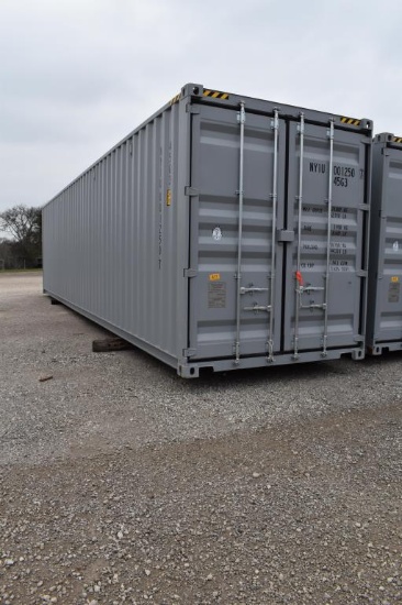 40' STORAGE CONTAINER W/ 6 DOORS (NYIU001250-7)