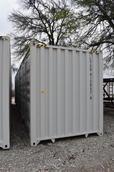 40' STORAGE CONTAINER W/ 10 DOORS (LYGU412957-6)