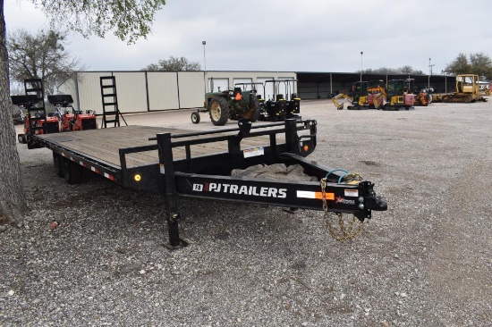 2024 24' PJ BUMPER PULL TRAILER (VIN # 3CV1C3129R2665333) (TITLE ON HAND AND WILL BE MAILED CERTIFIE