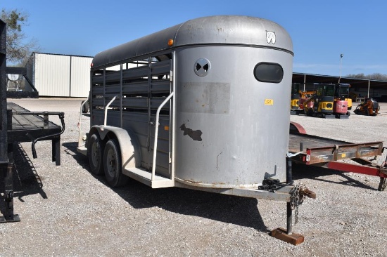 2013 WW 14' CATTLE TRAILER (VIN # 11WES1423DW310441) (TITLE ON HAND AND WILL BE MAILED CERTIFIED WIT