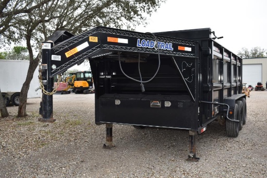 2020 16' LOAD TRAIL DUMP TRAILER W/ 3 AXLES (VIN # 4ZEGD1633L1202433) (TITLE ON HAND AND WILL BE MAI