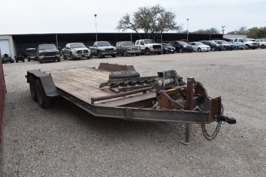 2005 82" X 16' CAR HAULER TRAILER (6,000 LB AXLES) (REGISTRATION PAPER ON HAND AND WILL BE MAILED CE