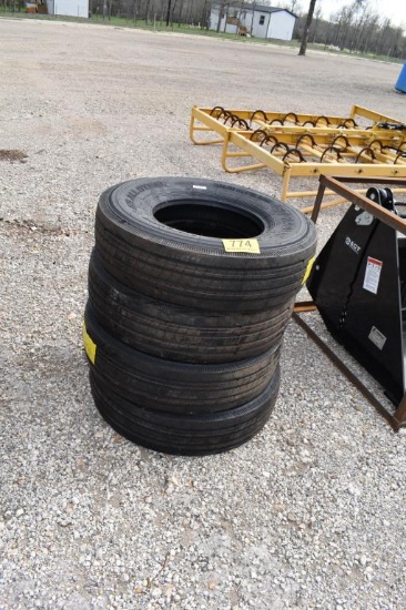 4 - 235 X 85R16 TIRES