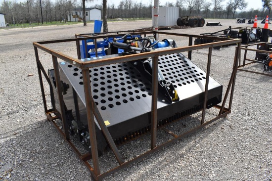 6' SKID STEER ROCK PICKER