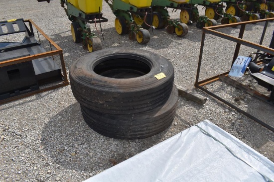 2 - 295 X 75R22.5 TIRES