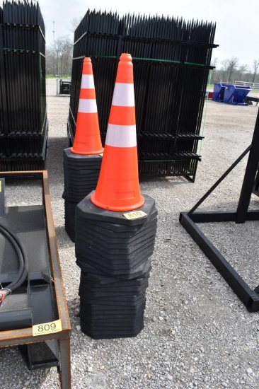 25 - TRAFFIC CONES
