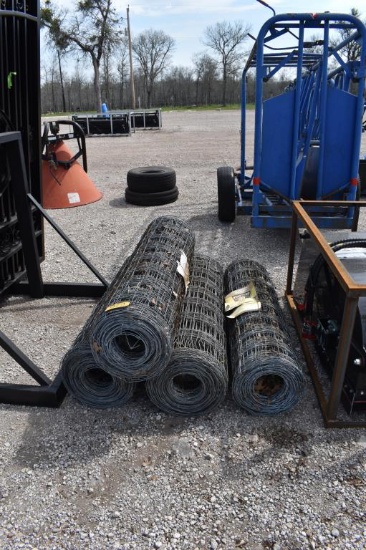 4 ROLLS OF STAY TUFF NET WIRE