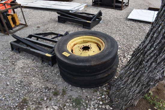 JD GRAIN DRILL TIRES AND RIMS