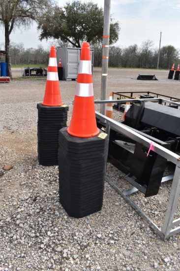 25 - TRAFFIC CONES