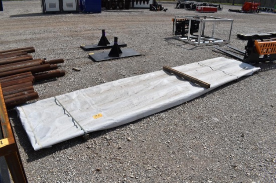 2 - 14' 4 1/2" , 2 - 14' 1 1/2", 2 - 13' 10 1/2", 1 - 13' 7 1/2", 2 - 13' 4 1/2" ASH GRAY R-PANELS