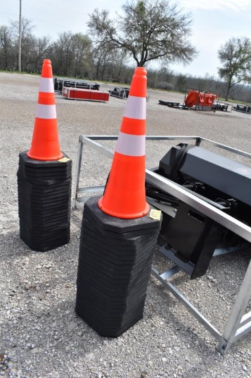 25 - TRAFFIC CONES