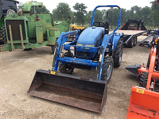 LENAR LE274 II TRACTOR W/ KOYKER 140 LOADER (SERIAL # C1481) (SHOWING APPX 424 HOURS, UP TO THE BUYE