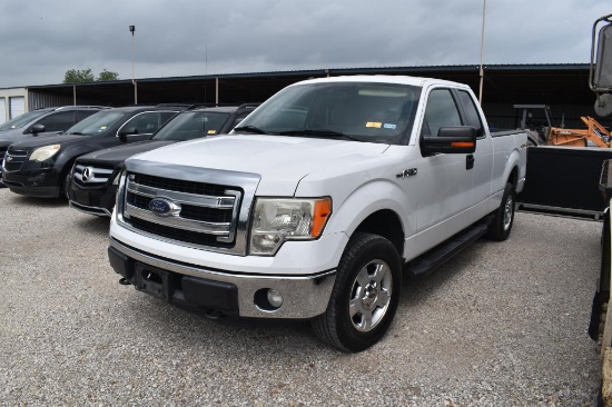2013 FORD F150 PICKUP 4X4 (VIN # 1FTFX1EF3DFC04626) (SHOWING APPX 227,556 M
