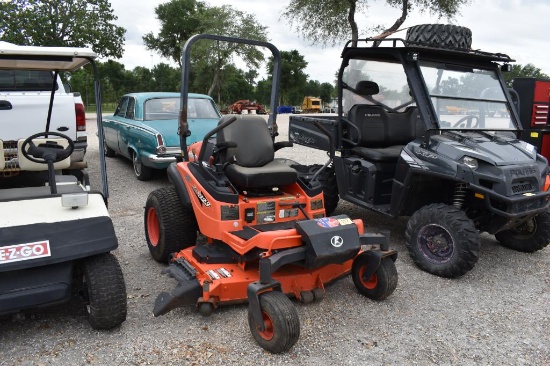 KUBOTA ZD323 ZERO TURN MOWER (NOT RUNNING) (SERIAL # 36020) (SHOWING APPX 810 HOURS,UP TO THE BUYER