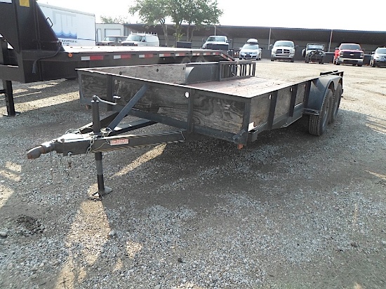 2004 TEXMEX 16' LOWBOY TRAILER (VIN # 41MAU16204W022261) (TITLE ON HAND AND WILL BE MAILED CERTIFIED