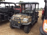 KUBOTA RTV1140 (SERIAL # 20825) (SHOWING APPX 622 HOURS, UP TO THE BUYER TO DO THEIR DUE DILIGENCE T