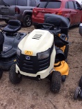 CUB CADET LTX1040 RIDING MOWER (SERIAL # 1E162H60128) (SHOWING APPX 58 HOURS,  UP TO THE BUYER TO DO