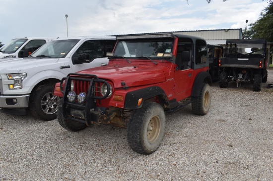 1997 JEEP (VIN # 1J4FY29P5VP527166) (SHOWING APPX 131,644 MILES, UP TO THE BUYER TO DO THEIR DUE DIL