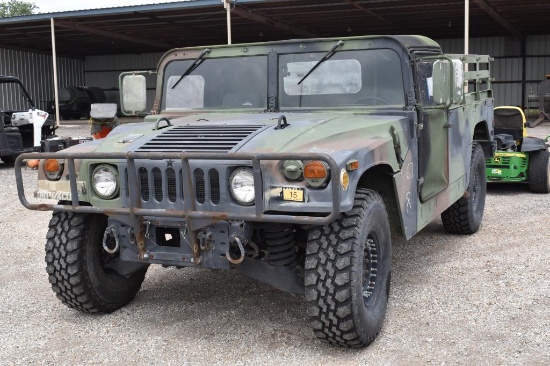 2000 M1097A2 HMMWV NG503T, 6.5 L DIESEL ENGINE (VIN # 192127) (SHOWING APPX 4,496 MILES, UP TO THE B