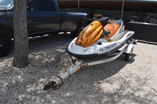 2005 KAWASAKI STX-12 JET SKIT (HAS NOT BEEN STARTED IN 14 YEARS) (JET SKI VIN # US-KAW40750L405) (TR